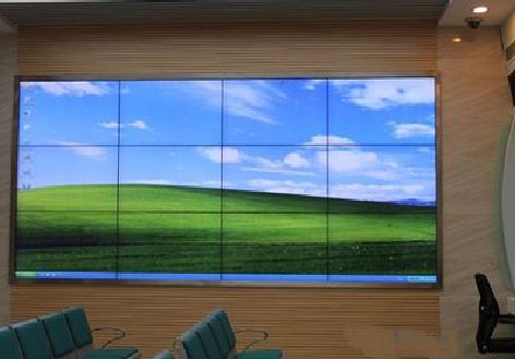 新昌液晶拼接屏的另类用法。